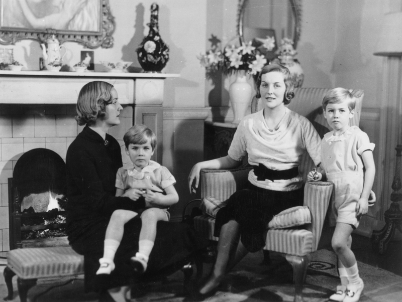 Unity and Diana, 1935. Photo via Getty Images.